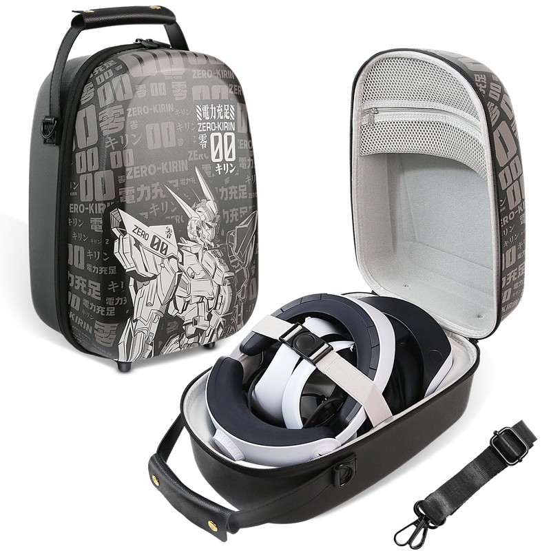 IGRL Carrying Case for PSVR2, Hard Shell Case Compatible with