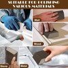 80 Grit Angled Sanding Blocks, Jamiikury Coarse Sponge Sand Block