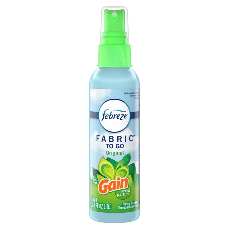 Febreze To Go Fabric Refresher 2.8 Ounce Spray, Gain Original