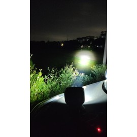 Led Search Light 7 Inch 50W 360 Degrees Rotating Remote Control 9-32V Super Bright Led Work Spot Driving Lights Reflective Cup Lights Boat Lighting White Colour Water Proof