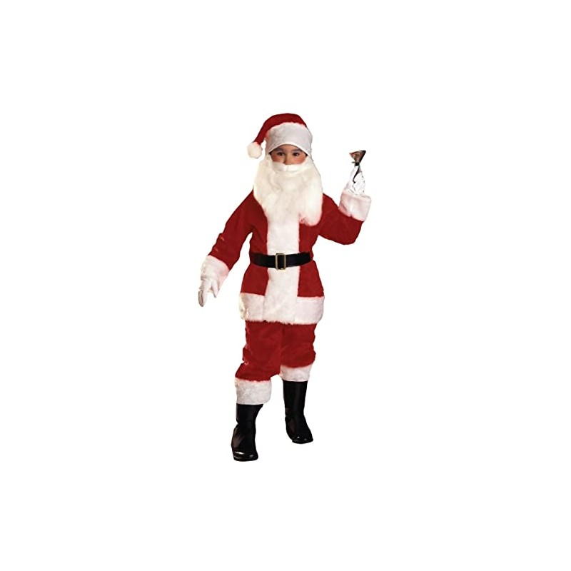 Rubie's Plush Child Santa Suit Costume, Small