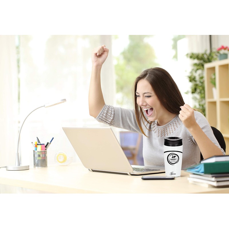 Genius Smart Spring "Never Fall" Drinking Bottle Thermal Cup Smoothie