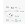 Adaptador HDEMI a VGA con Salida de Audio 3.5 mm