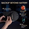 Rechargeable Camping Fan with Powerful Airflow, Brushless Motor