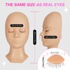Lash Mannequin Head, CALAILIS, Practice Head for Eyelash Extensions and