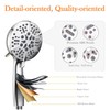 Shower Head with Handheld High Pressure-Full Body Coverage Powerful Rain