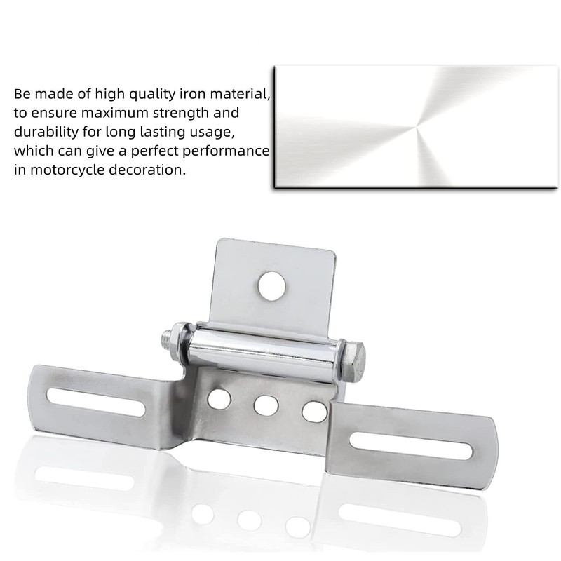 Motorcycle License Plate Holder, Motorcycle Tail light Bracket with License