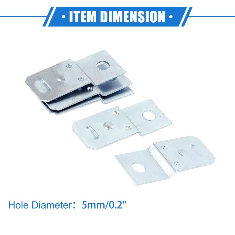 VekAuto 5 Pcs Relay Mount Bracket, 5mm Universal for Car