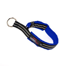 ComfortFlex Martingale Collar for Dogs - American Made Slip Collar, Reflective, Adjustable, No Pull Training Collar for Medium Dogs – Soft, 1.5" Wide, Fully Padded, Escape Proof - Medium, Mariner Blue