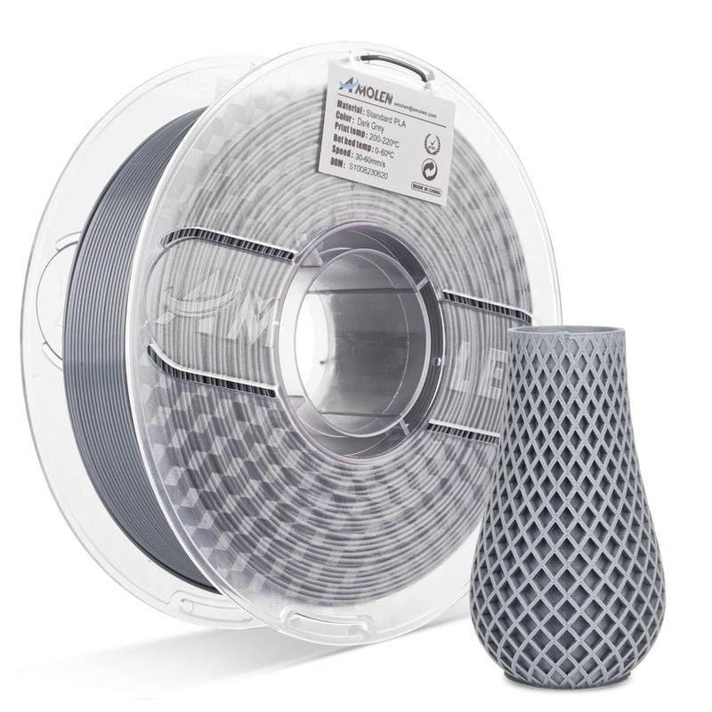 Amolen PLA Basic-High Speed, 1.75mm, 1KG/2.2LB:_Lavender Purple _US (TO US