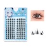 LASHIDOL Partial False Eyelashes, Large Capacity, Partial False Eyelashes, False