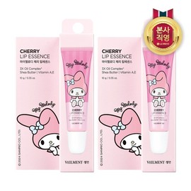 Bellman Sanrio My Melody Lip Sense 10g X 2 / 벨먼 산리오 마이멜로디 립에센스 체리 10g x 2개