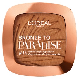 L'Oréal Paris L'Oréal Paris Bronze to Paradise 03 Back to Bronze, Matte Powder Bronzer for a Natural Bronze Look