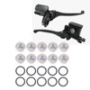 10pcs Resin Lens Brake Master Cylinder Sight Glass for Motorcycle
