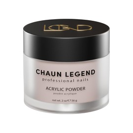 Chaun Legend Acrylic Powder 2 ounce, Barely Pink
