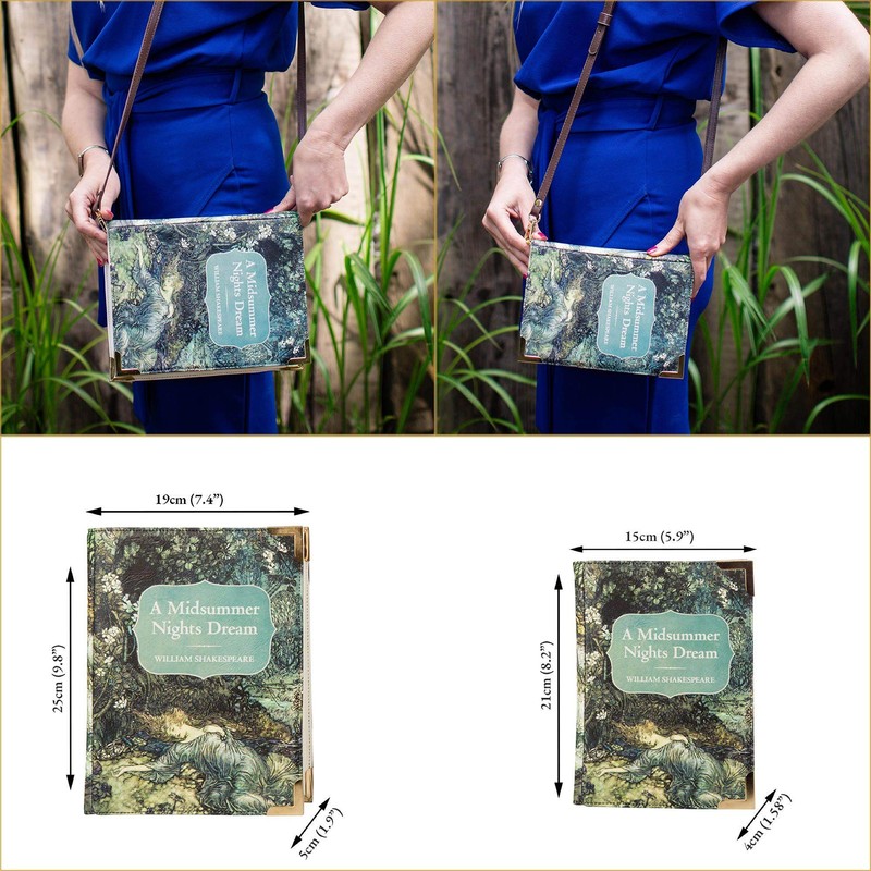 Well-Read Handbag for Literature Lovers - Women's Handbag Shoulder Bag