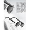 VEN-DENS Smart Bluetooth Music Sunglasses with Built-in Speakers & Mic,
