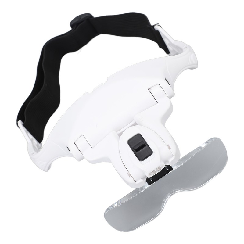 Magnifying Glasses for Eyelash Extensions with 2 LED Light Headband