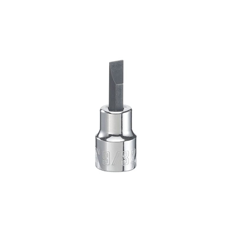 CRAFTSMAN Screwdriver Bit Socket, Flathead, 3/8-in. Drive, 9/32-in. (CMMT42652)