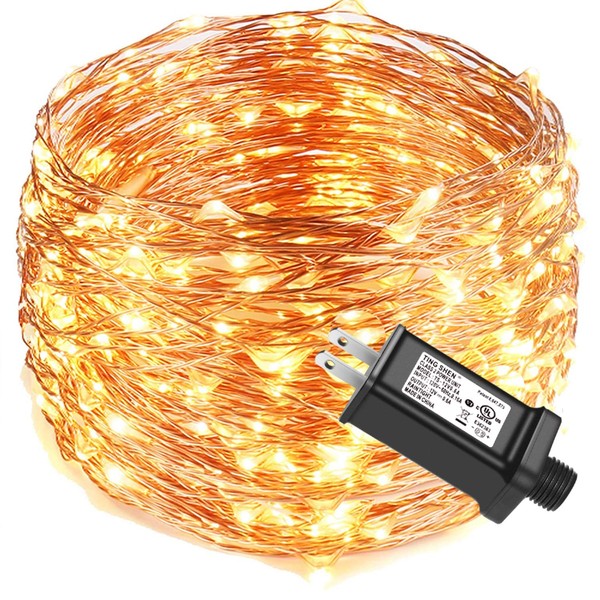 ZAECANY LED String Lights 99ft 300 LEDs Fairy String Lights