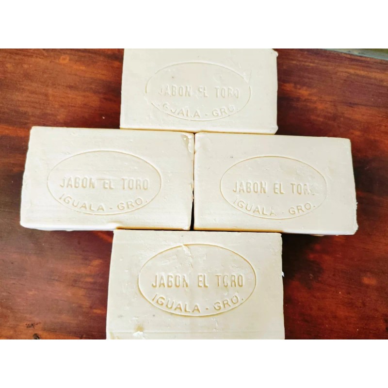 El Toro Paquete 4 Jabón De Coco El Toro Iguala