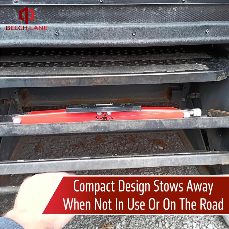Beech Lane RV Step Stabilizer, Easy Drill Operated Deployment, Reduce