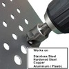 CONQUER Tools 5 Flute Metal Countersink Drill Bit, 87 Degree