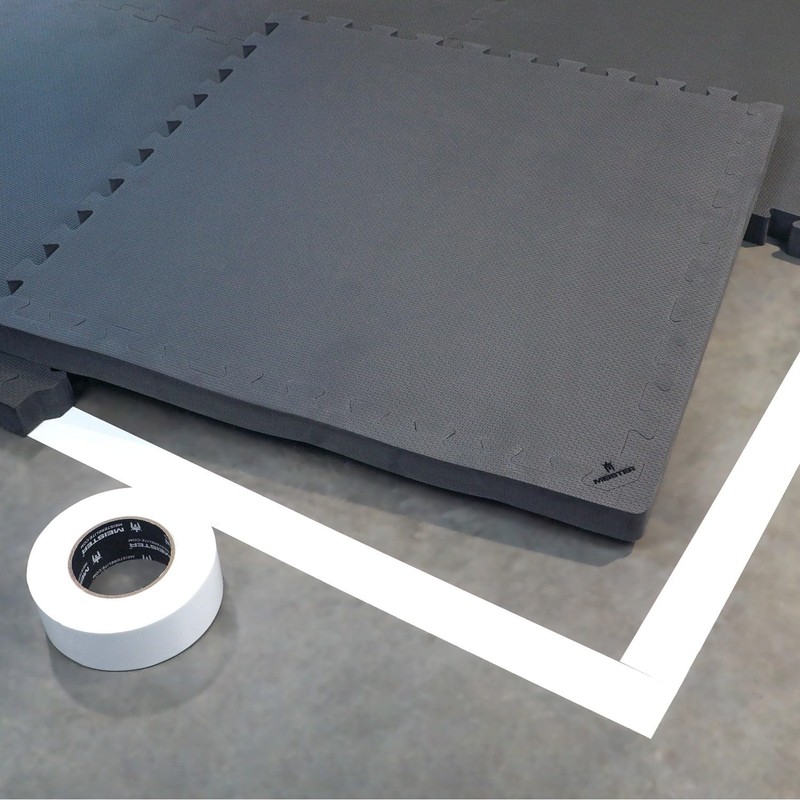 Meister Double-Sided 2" Floor Mat Tape - Secures Exercise Mats