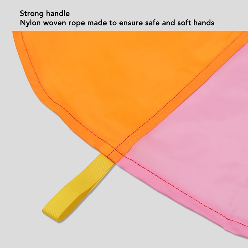 Kids Rainbow Parachute Physical Exercise Sensory Training Kindergarten Outdoor Group