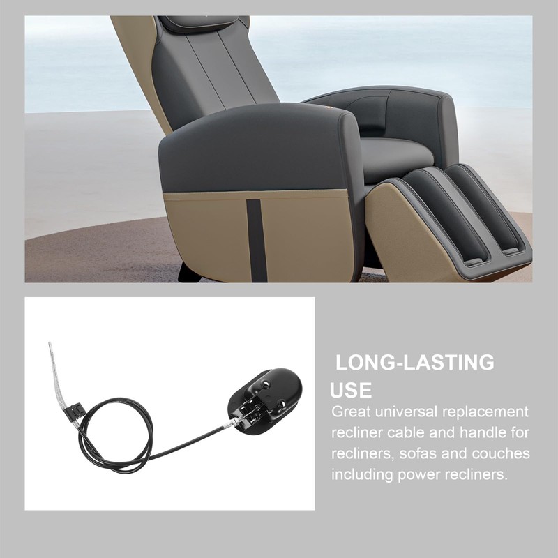 SEWACC Recliner Pull Handle, Universal Metal Recliner Pull Handle Replacement