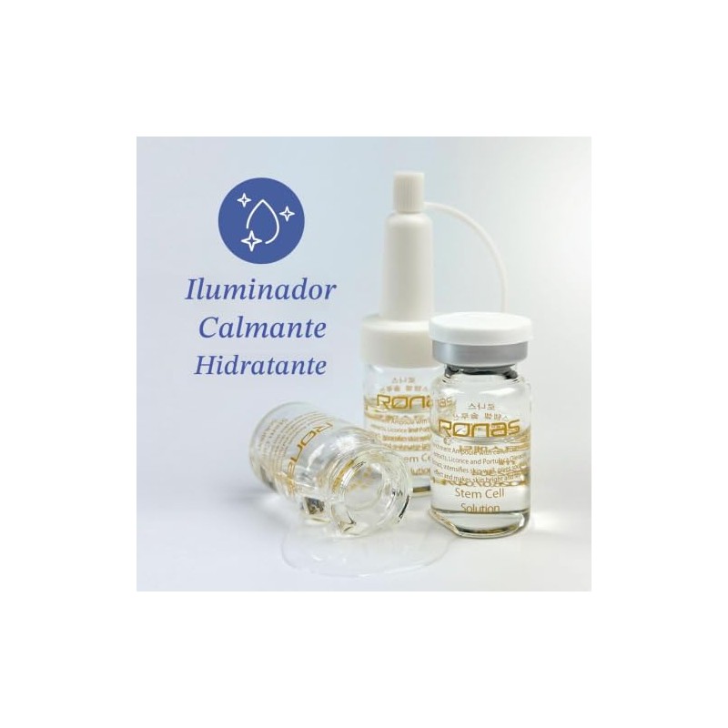 Ronas Solución de células madre 5 ml 10vial. Fórmula antienvejecimiento