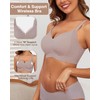 As Fairy Push Up Bras for Women No Underwire Comfortable