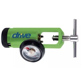DRIVE OXYGEN REGULATOR CGA-870 GAUGE FLOW RATE 0 - 15 LPM SAFETY DURABLE 18302GN