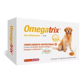 Omegatrix Suplemento Nutricional Perro Caps Omegas 3y6