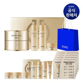 IOPE 텐텐 아이오페 슈퍼바이탈 크림 50ml 세트 Tentene IOPE Super Vital Cream 50ml Set
