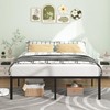 HOBINCHE 20 Inch Queen Size Bed Frame, No Box Spring