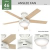 Hunter 46 inch Indoor Ceiling Fan with LED Light -