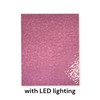 Wissmach Stained Glass Sheet: Dark Purple English Muffle (8"x12"-1 Sheet)