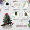 15Inch Mini Christmas Tree, Miniature Pine Xmas Tree, Tabletop Christmas