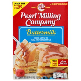 Pearl Milling Company Mezcla Para Panqueques Y Waffles De Suero De Leche - Tamaño Grande 2 Lb (907 G)