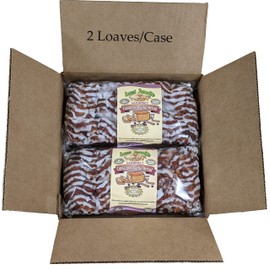 Gourmet Cinnamon Bread | All Natural, Sweet, Delicious, Moist, Unsliced, Freezer Friendly | Sweet Paradise Fine Foods (Cinnamon Raisin, 20 Ounce (Pack of 2))