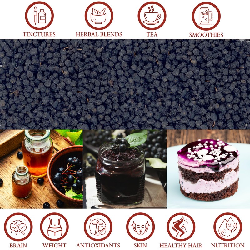 Foothills Naturals Aronia Black Chokeberry Organic - 454g / 1