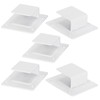 5pcs Wall Shelf Tube Holder Stainless Steel Bar Mount Bracket