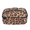 3pcs Makeup Cosmetic Storage Bag PU Leather Waterproof Zipper Closure