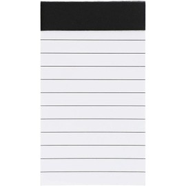 Paper Junkie Mini Paper Pad - 6.1 x 5.9 In, 24-Pack, Grey Board Backing - Lined Paper Pocket Notepad for Shopping Lists & To-Do Tasks
