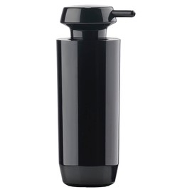 Zone Denmark Suii Liquid Soap Dispenser, Refillable Pump Dispenser, Diameter 6.3 cm, Height 17.5 cm, 250 ml, Black