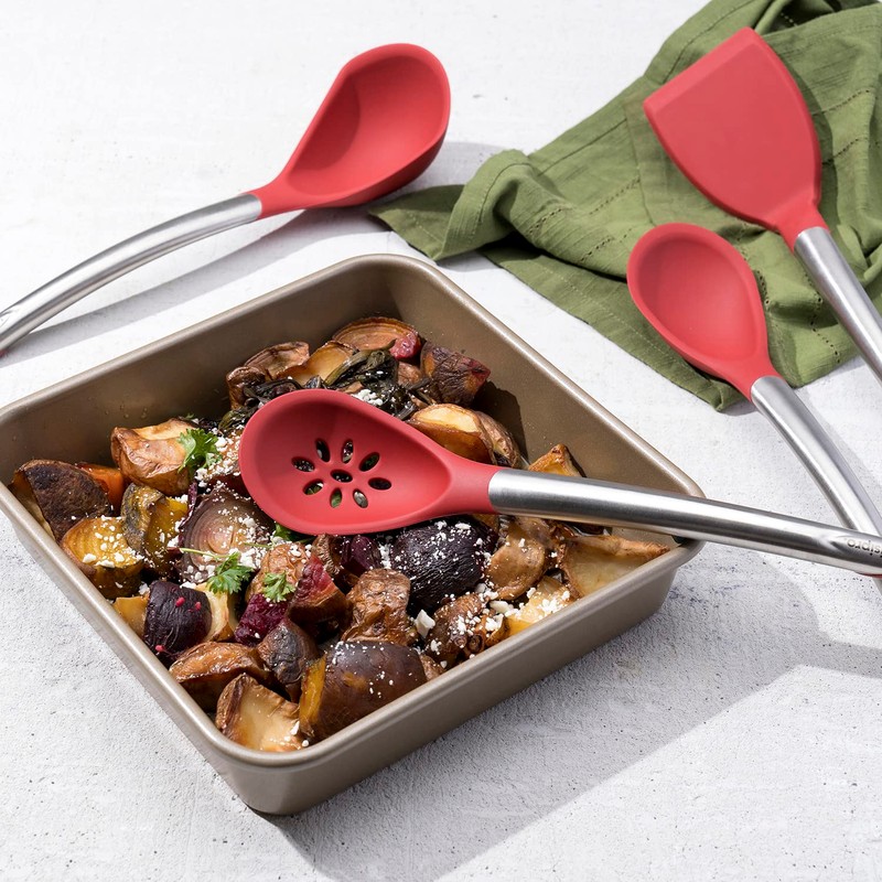 Cuisipro Steel Square Baking Pan, 9.5x9.5x2/24x24x5cm