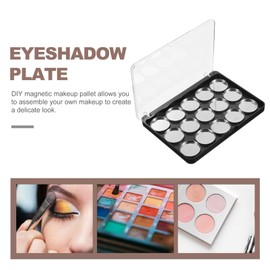 FOMIYES Empty Eyeshadow Makeup Palette 24 Grids Magnetic DIY Eyeshadow Palette Refillable Eyeshadow Palette Lipstick Pallet Eyeshadow Pans for Eyeshadow Lipstick Blush Powder