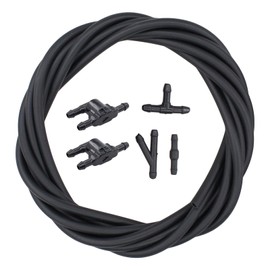 ApplianPar Windshield Wiper Washer Squirter Nozzle Spray Jet Kit and 3 Meters Fluid Hose Tube Pipe Connector for Toyota RAV4 Camry Tundra Tacoma 4Runner Prius Venza Avalon Corolla