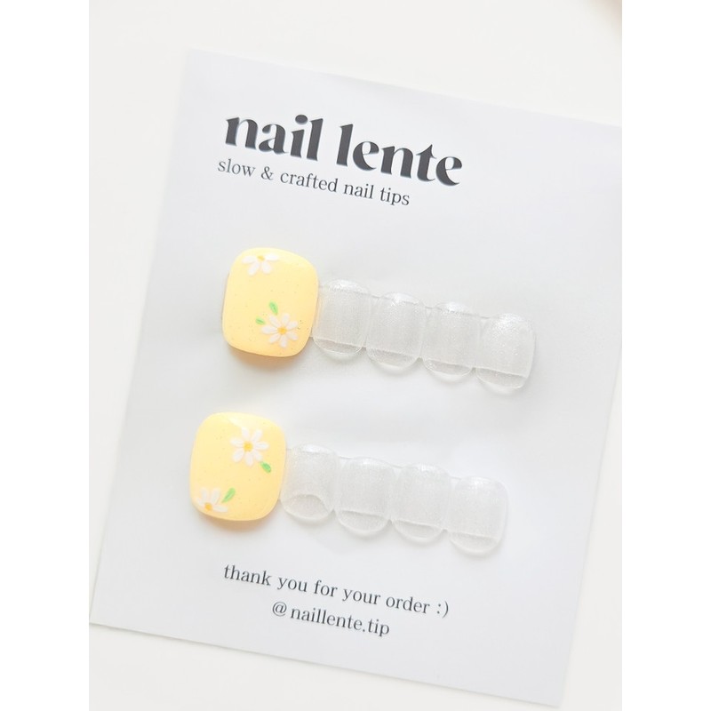 Choose 1 of 9 Nailente handmade paddy tips - design